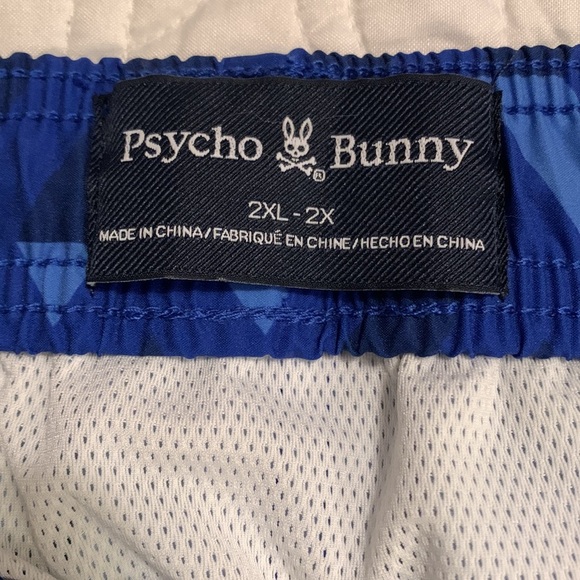 NEW Psycho Bunny Men’s Big and Tall Pisani Swim Trunks 2XL - Picture 8 of 13
